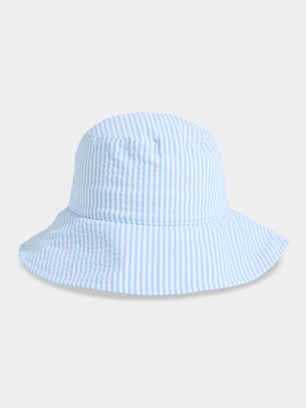 Vineyard Vines Harbor Blue and White Striped Bucket Hat